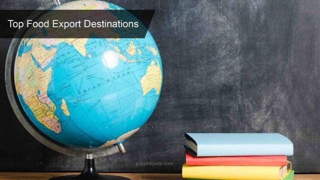 Top Food Product Export Destinations